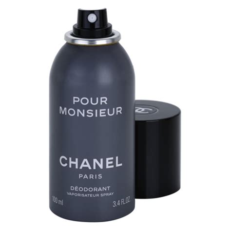 chanel pour monsieur deodorant spray|Chanel deodorant spray for men.